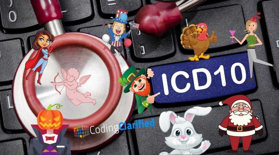 Best Silly ICD-10 Codes for Holidays