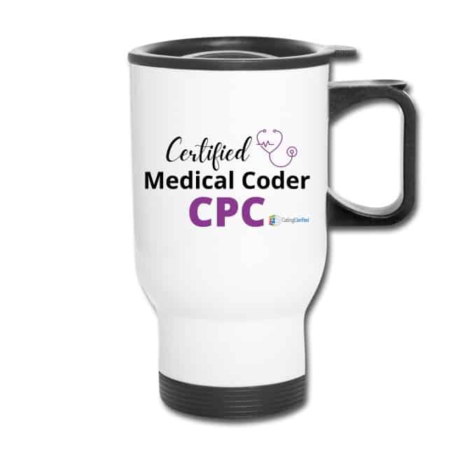 CPC Certified Professional Coder Travel Mug