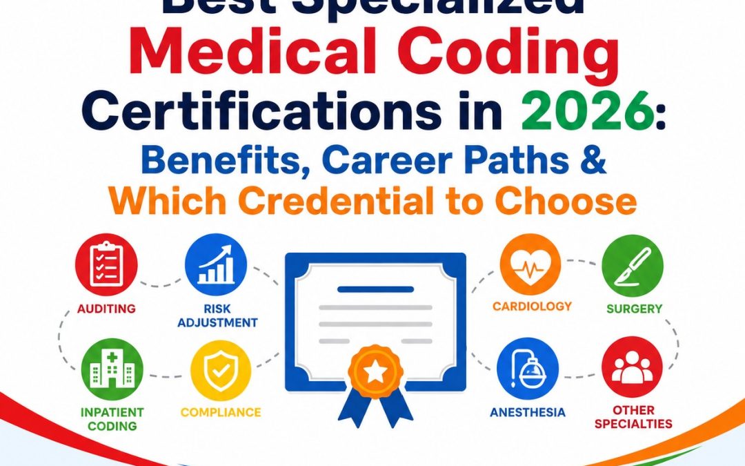 Best Specialized Medical Coding Certifications in 2026: Benefits, Career Paths & Which Credential to Choose