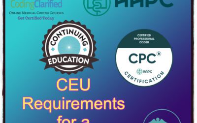 Maintaining your CPC credential with CEU