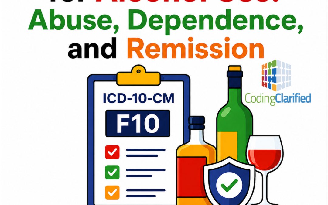 ICD-10-CM Coding for Alcohol Use: Abuse, Dependence, and Remission
