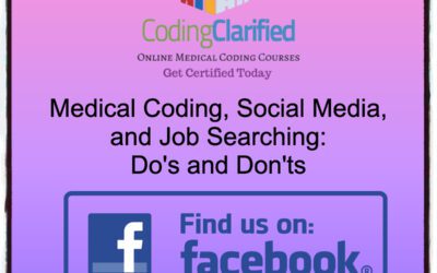 Medical Coding, Social Media, and Job Searching