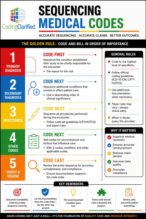 Medical Coding Sequencing: Using Proper Modifier Sequencing