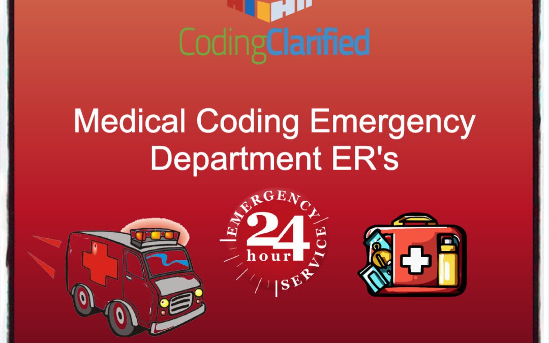 Medical Coding Emergency Department ER’s