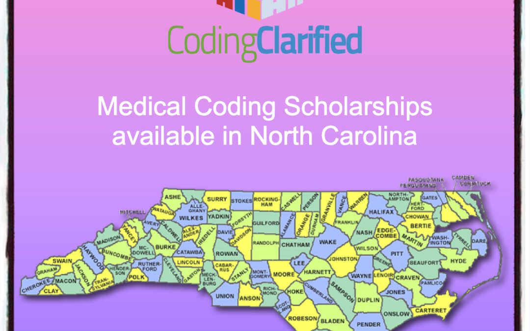 Medical Coding Scholarships available in North Carolina