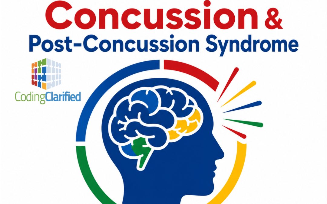 ICD-10 Codes for Concussion & Post-Concussion Syndrome (2026)