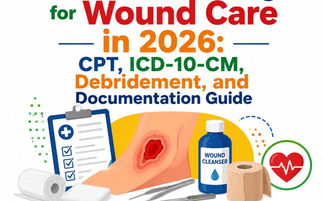 Medical Coding for Wound Care in 2026: CPT, ICD-10-CM, Debridement, and Documentation Guide