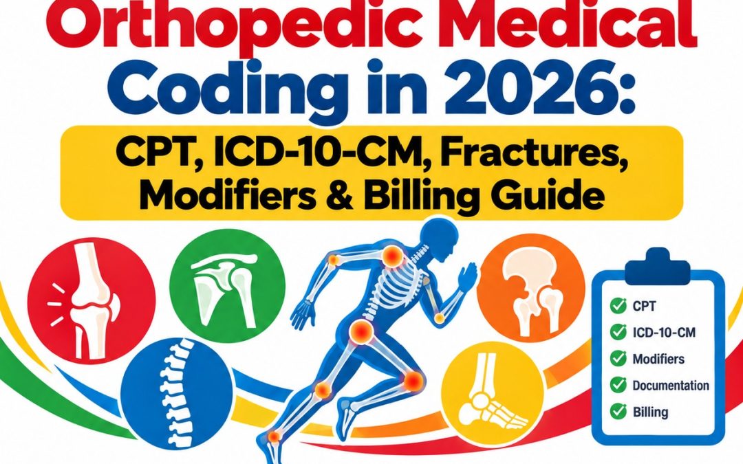 Orthopedic Medical Coding in 2026: CPT, ICD-10-CM, Fractures, Modifiers & Billing Guide