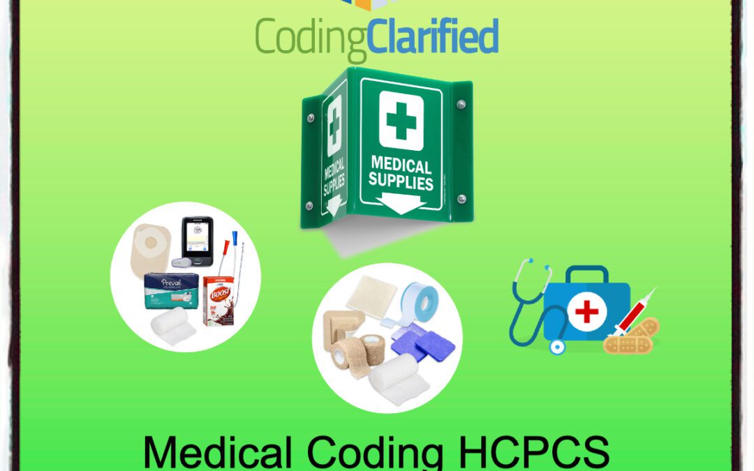 Medical Coding HCPCS Medical Supplies