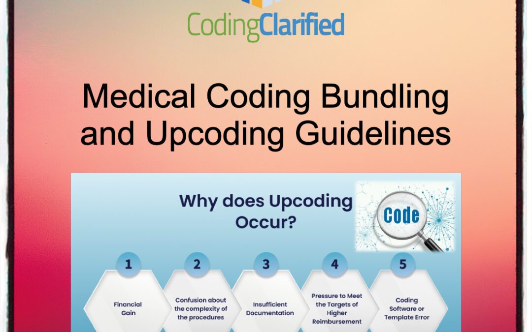 Medical Coding Bundling and Upcoding