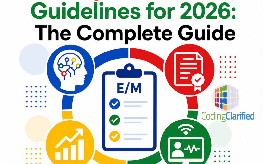 Evaluation and Management (E/M) Guidelines for 2026: The Complete Guide