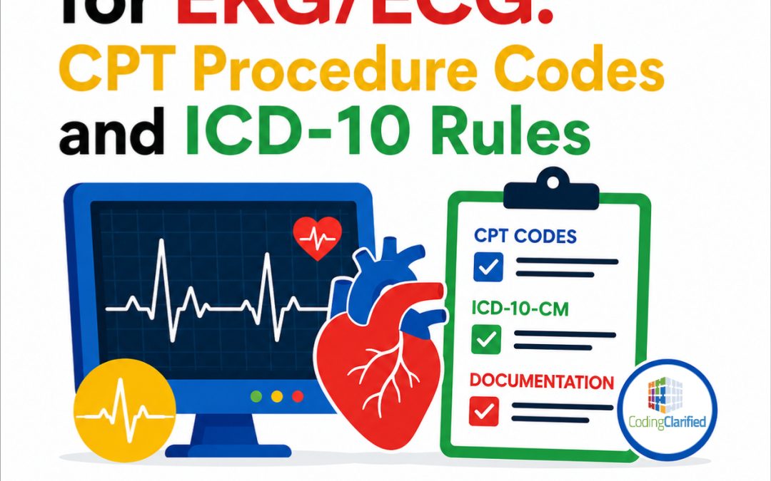 EKG/ECG CPT & ICD-10 Coding (2026 Update)