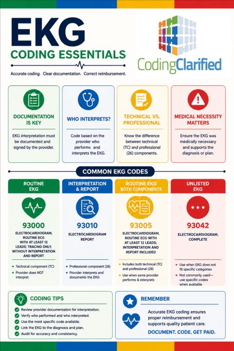 Medical Coding EKG | Coding Clarified