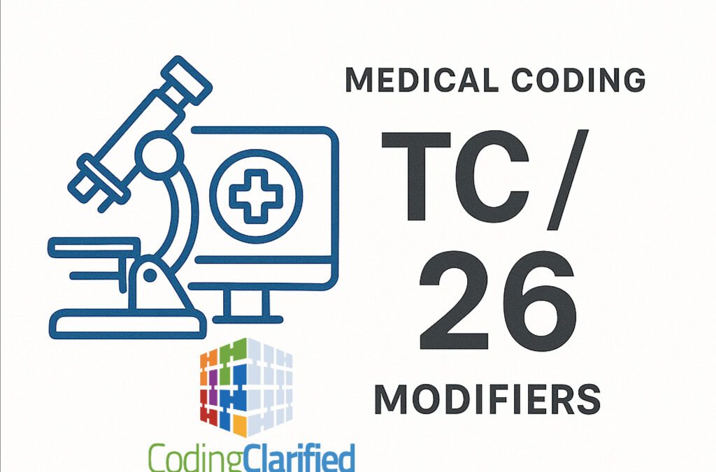Medical Coding Modifiers TC or 26
