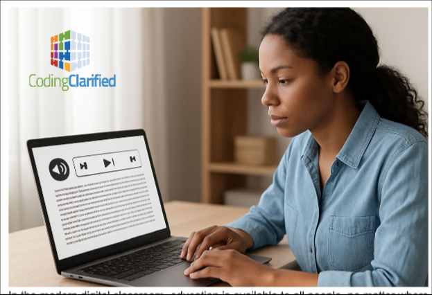 Boosting Accessibility: Why Text-to- Speech Should Be in Every Learning Platform