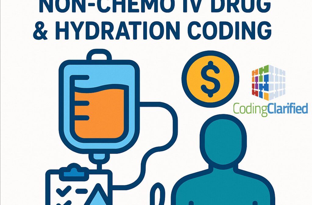 Medical Coding Non-Chemo IV Drug & Hydration Coding