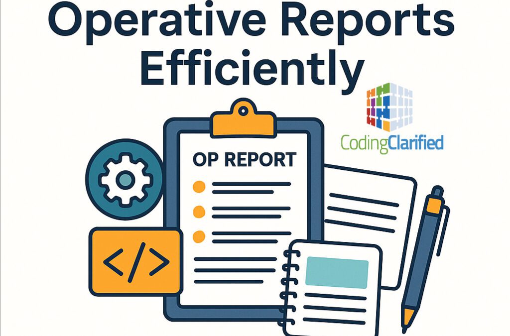 Medical Coding OP Reports