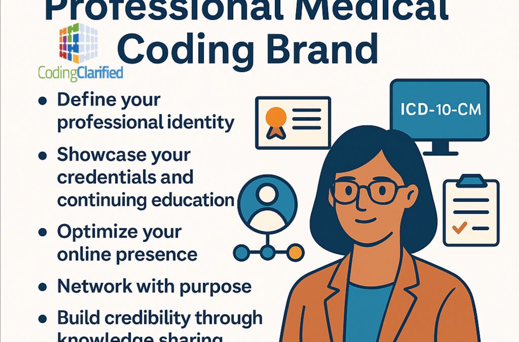 How To Build Your Professional Medical Coding Brand