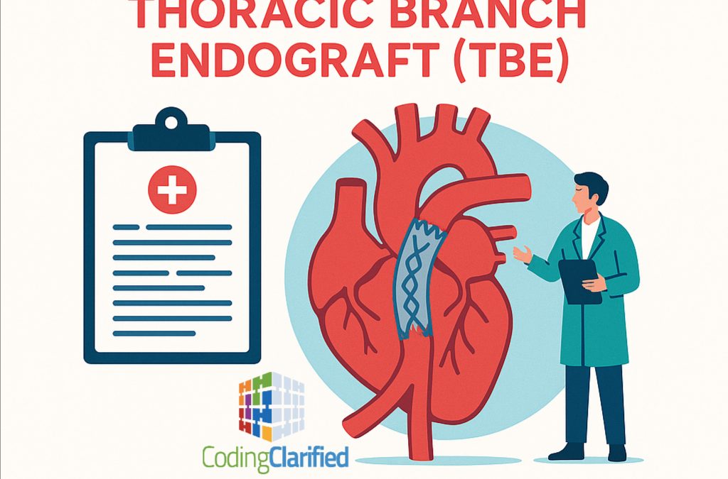 Medical Coding Thoracic Branch Endograft (TBE)
