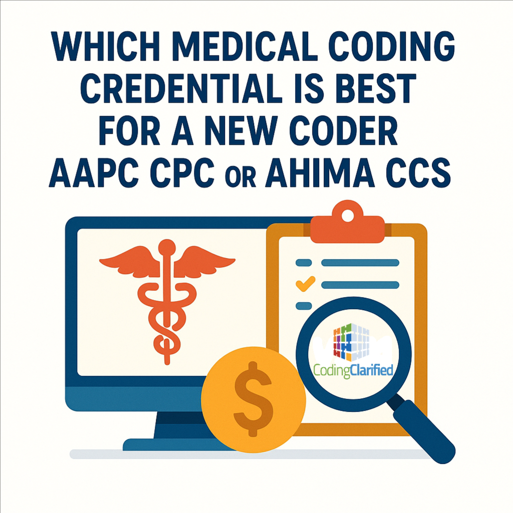 Which Medical Coding Credential Is Best For A New Coder AAPC CPC Or AHIMA CCS