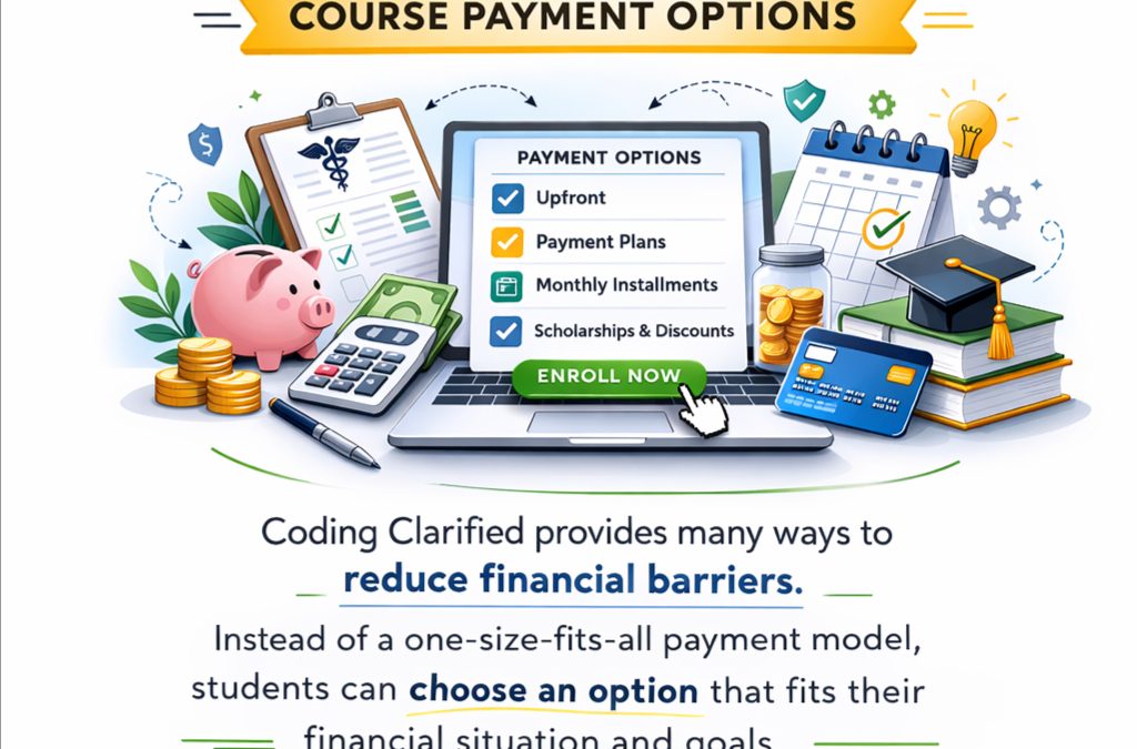 Medical Coding Clarified Course Payment Options