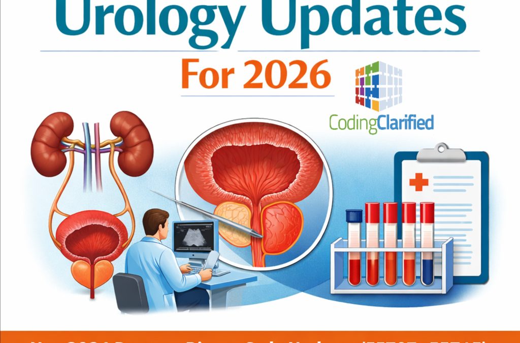 Medical Coding Urology Updates For 2026