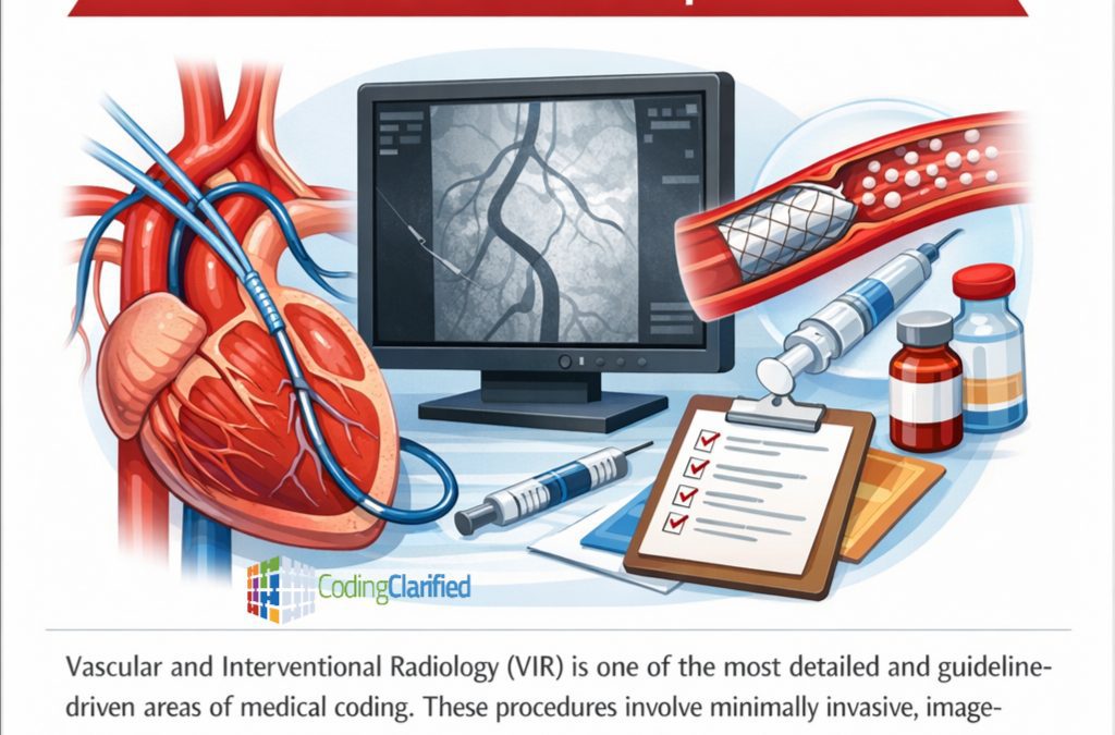 Vascular & Interventional Radiology Coding Guidelines and Tips