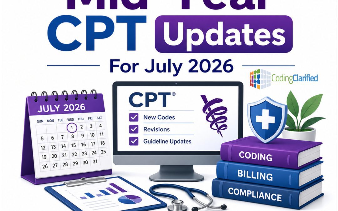 AMA Mid-Year CPT Updates For July 2026