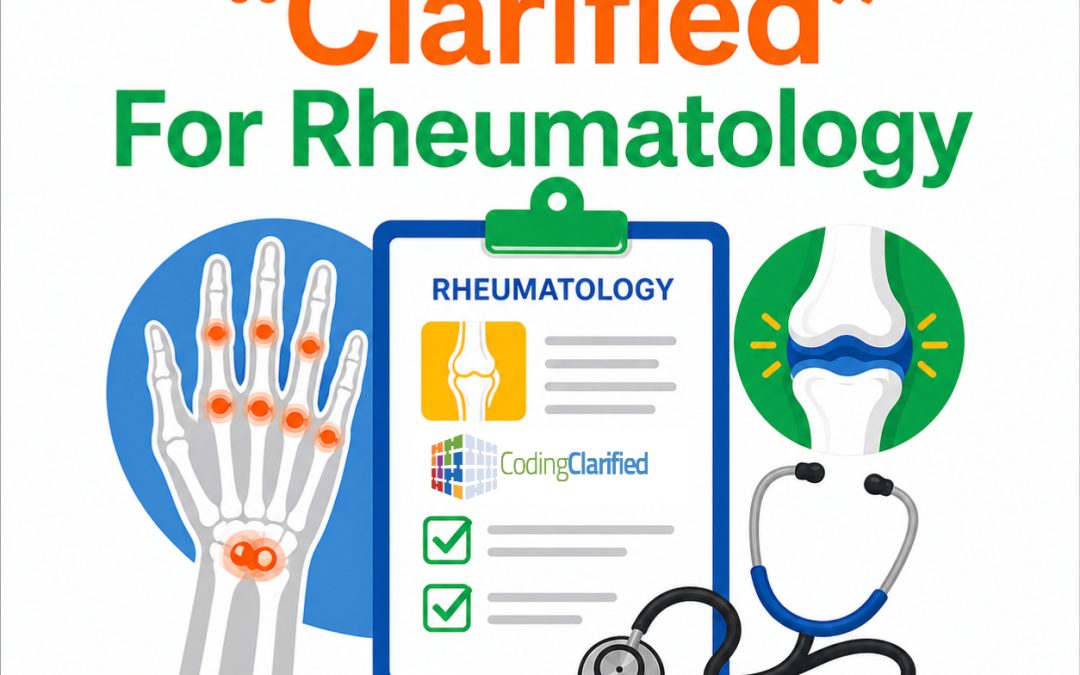 Medical Coding “Clarified” For Rheumatology