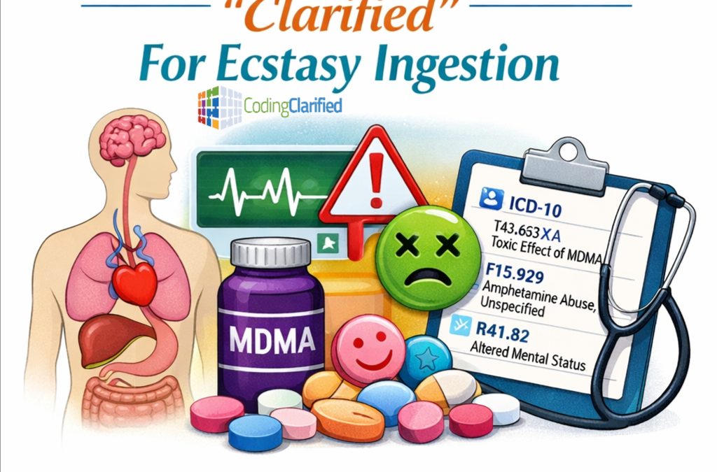 Medical Coding “Clarified” For Ecstasy Ingestion