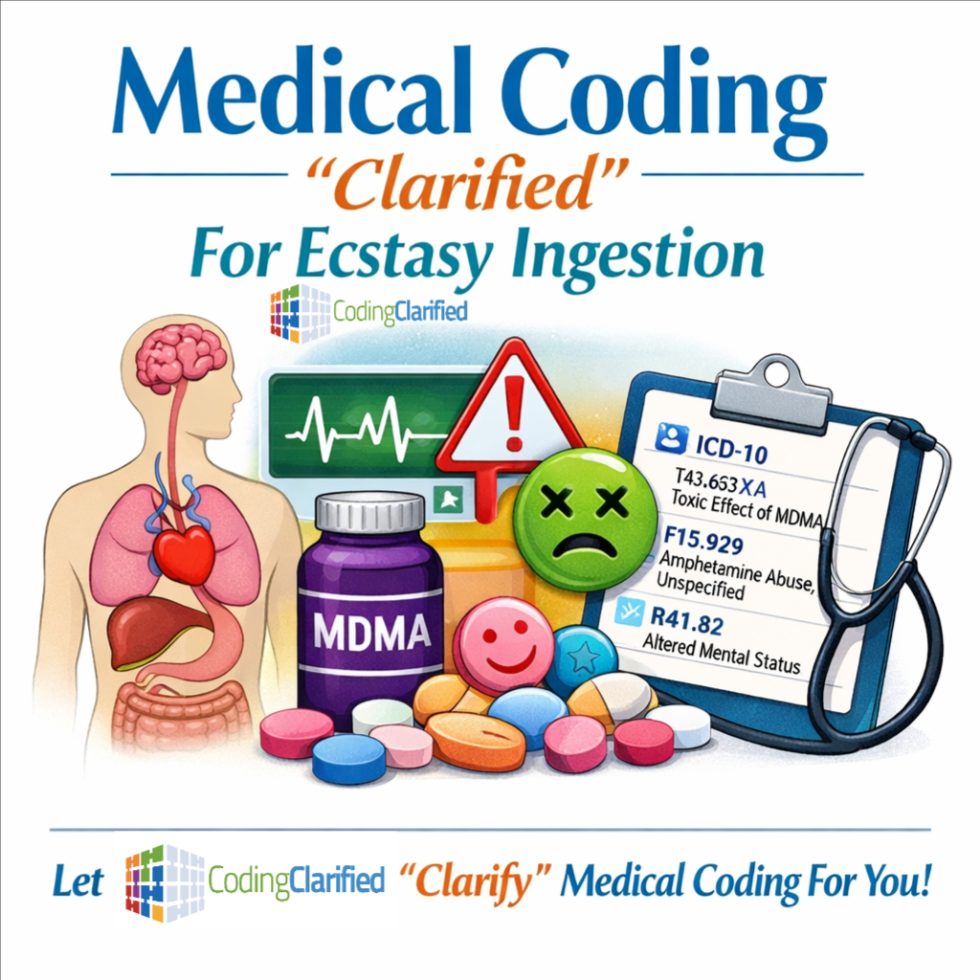 Medical Coding For Ecstasy Ingestion | Coding Clarified