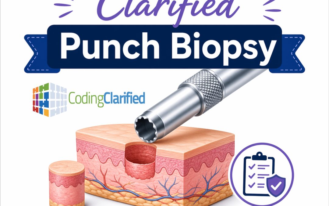Medical Coding “Clarified” Punch Biopsy