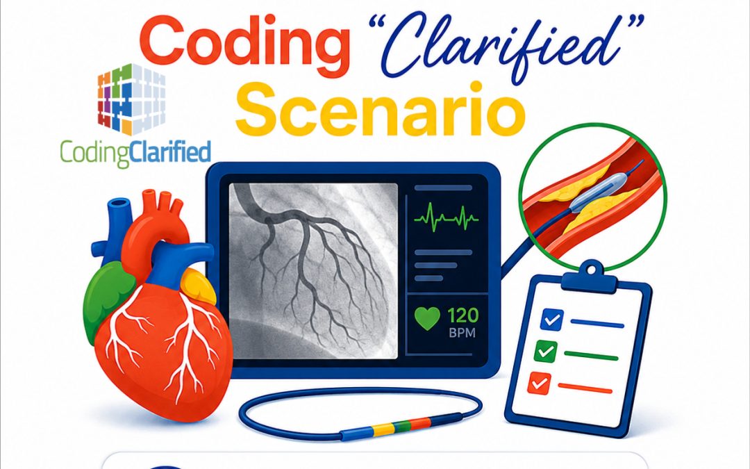 Angiography & Cardiac Catheterization Coding “Clarified” Scenario
