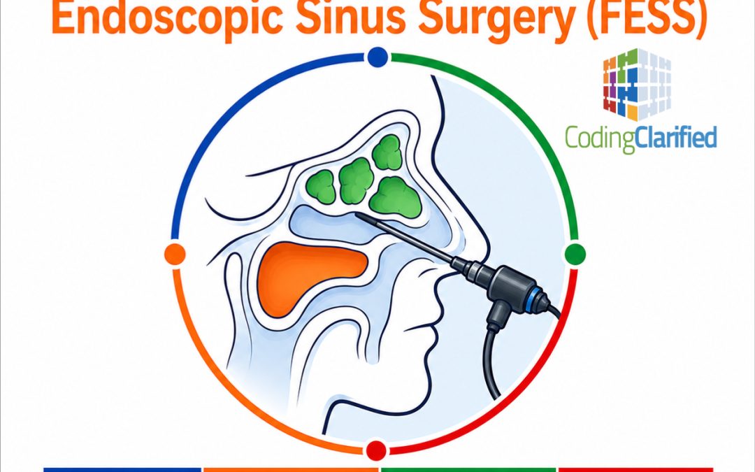 Medical Coding Scenario “Clarified” For Functional Endoscopic Sinus Surgery (FESS)