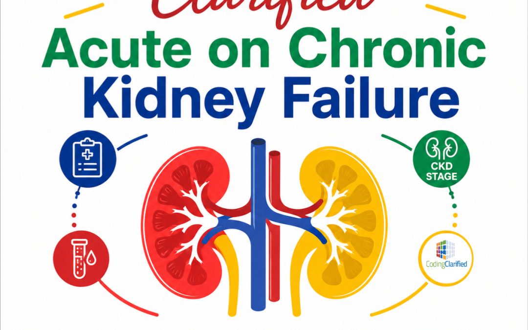 Medical Coding “Clarified” Acute on Chronic Kidney Failure