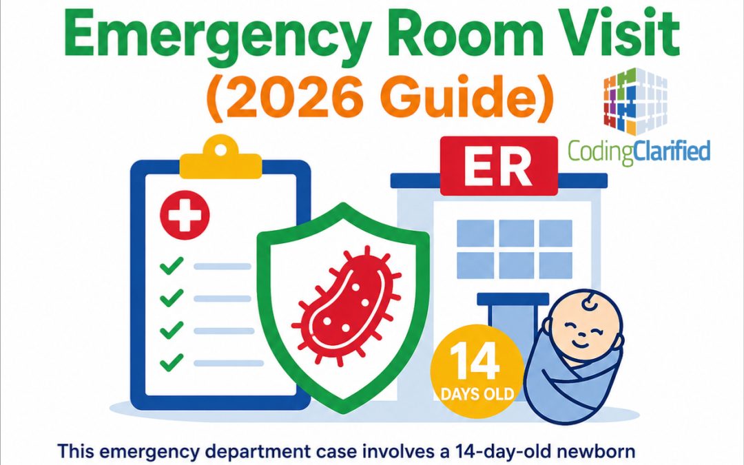 How to Code an MRSA Infection Emergency Room Visit (2026 Guide)