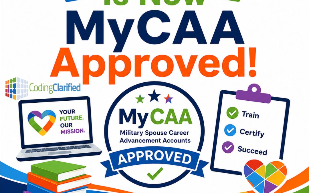Coding Clarified Is MyCAA Approved