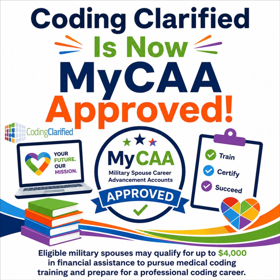 Coding Clarified Is MyCAA Approved | Coding Clarified
