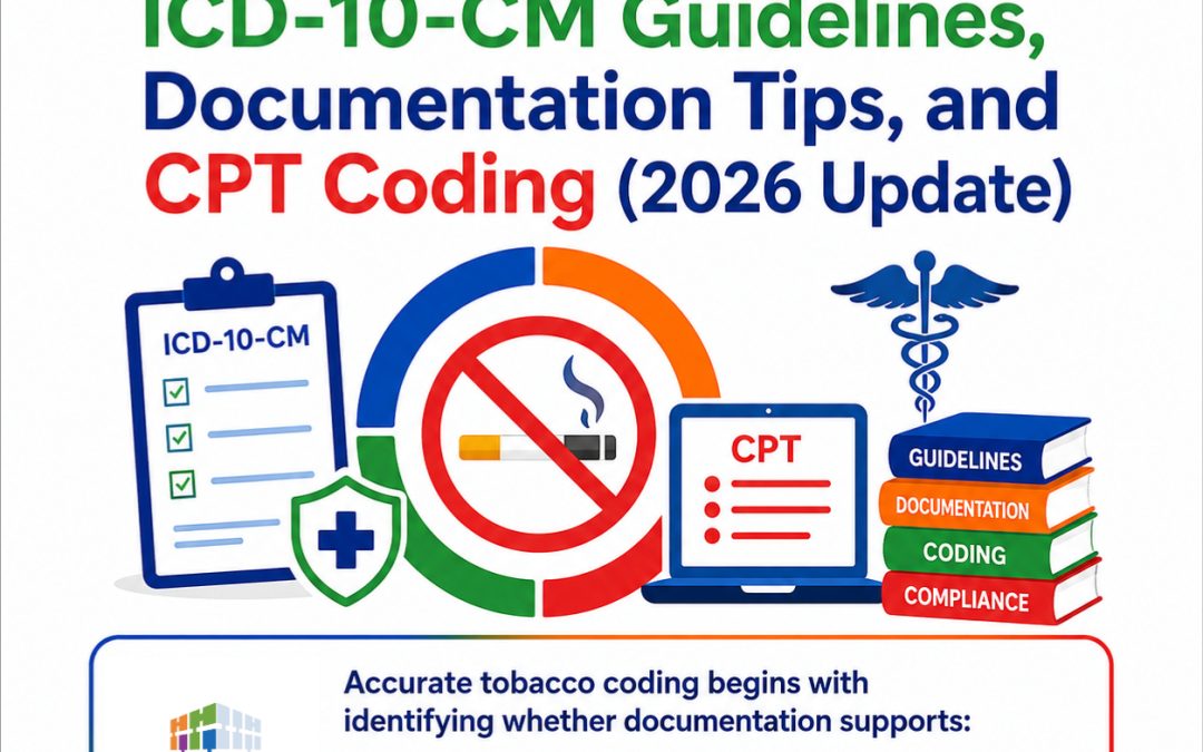 Medical Coding for Nicotine & Tobacco Use: ICD-10-CM Guidelines, Documentation Tips, and CPT Coding (2026 Update)
