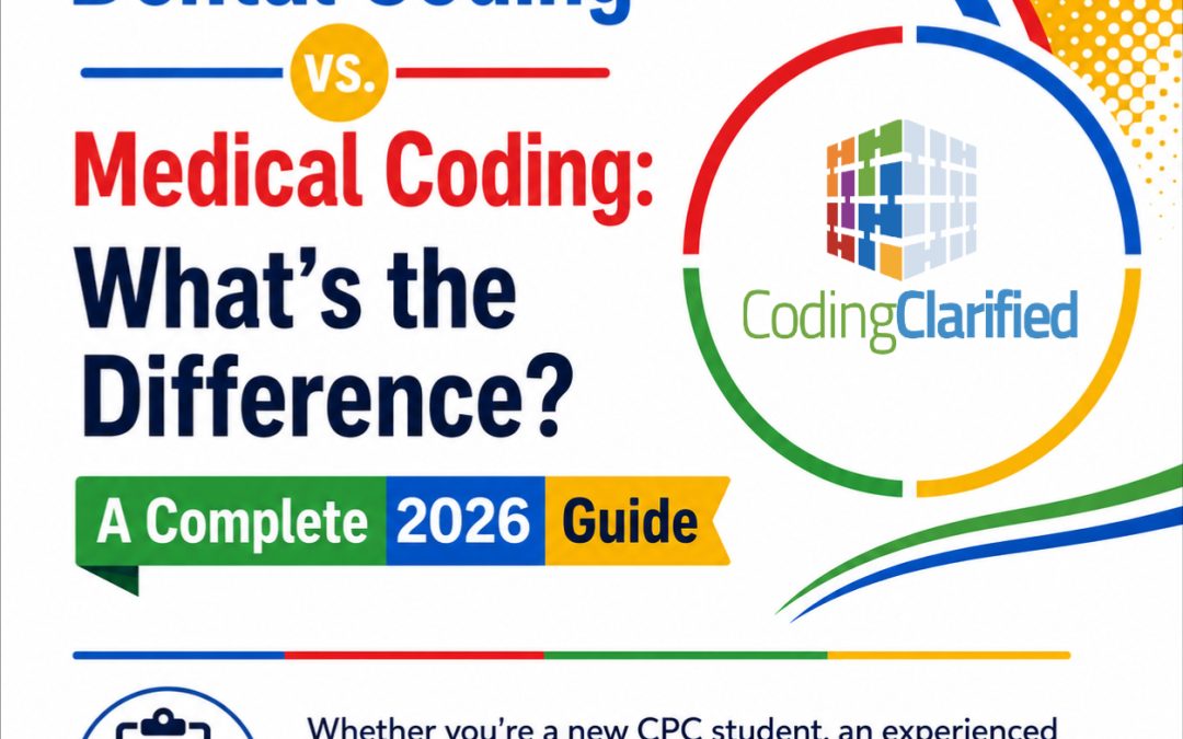 Dental Coding vs. Medical Coding: What’s the Difference? A Complete 2026 Guide