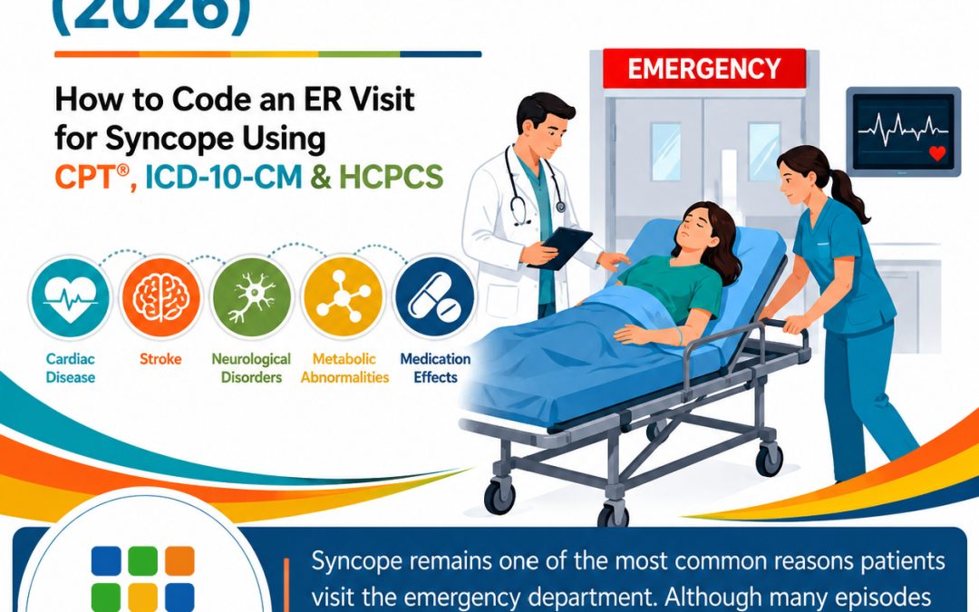 Medical Coding for Syncope in the Emergency Department (2026)