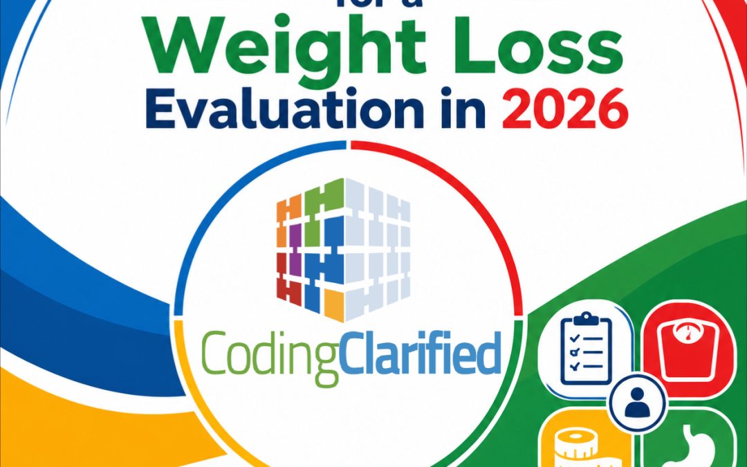 Medical Coding for a Weight Loss Evaluation in 2026