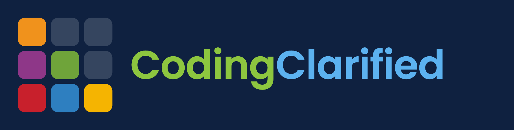 Coding  Clarified