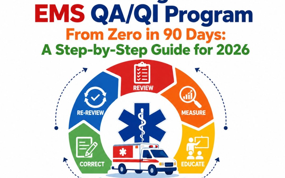 Building an EMS QA/QI Program From Zero in 90 Days: A Step-by-Step Guide for 2026