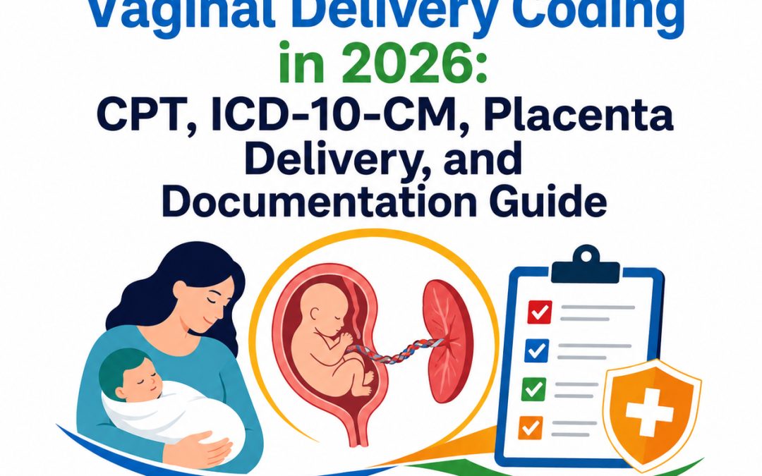 Normal Spontaneous Vaginal Delivery Coding in 2026: CPT, ICD-10-CM, Placenta Delivery, and Documentation Guide