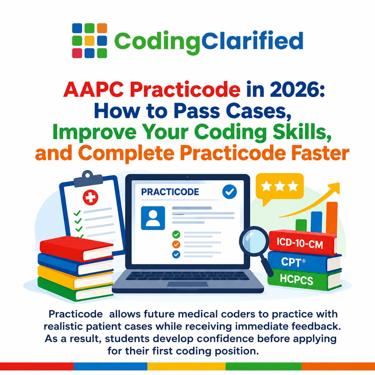 AAPC Practicode in 2026: How to Pass Cases, Improve Your Coding Skills, and Complete Practicode Faster | Coding Clarified