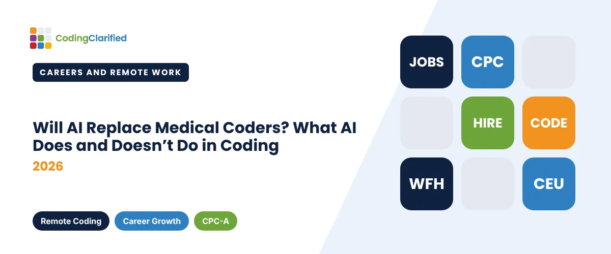Will AI Replace Medical Coders? What AI Does and Doesn't Do in Coding (2026) | Coding Clarified