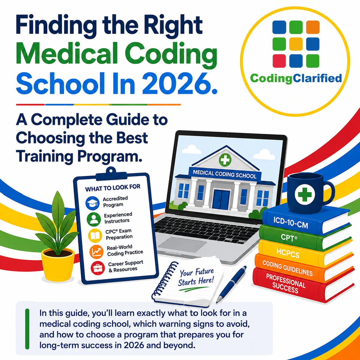 Finding the Right Medical Coding School in 2026 | Coding Clarified