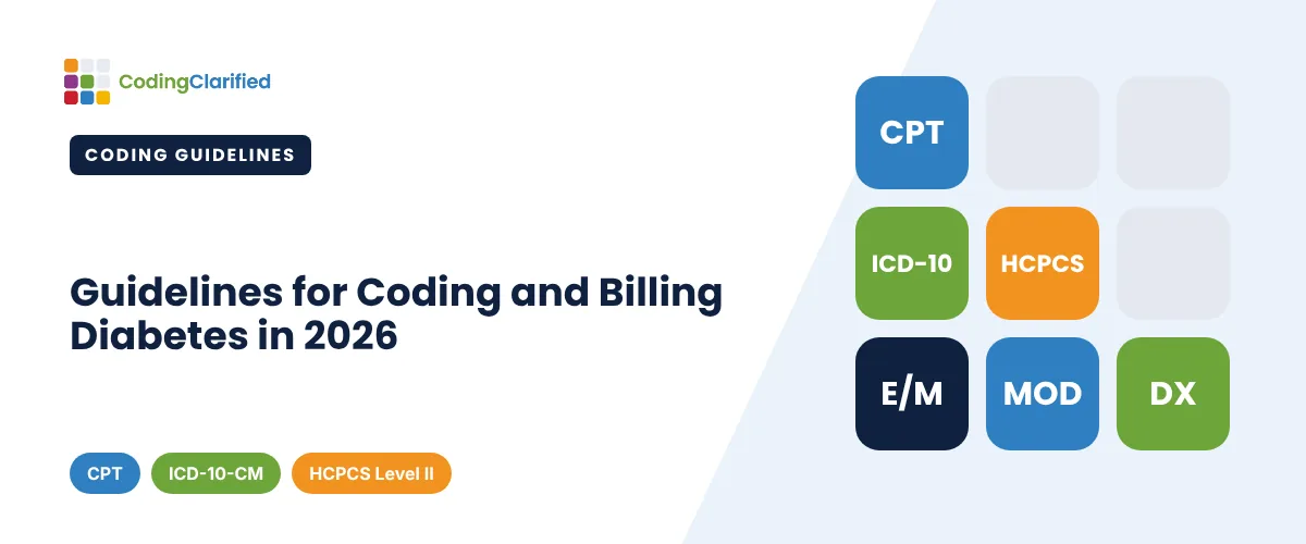 Guidelines for Coding and Billing Diabetes in 2026 | Coding Clarified