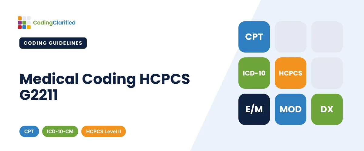 Medical Coding HCPCS G2211 | Coding Clarified